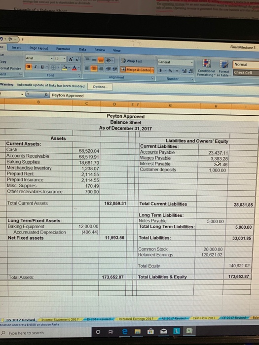 2- me ) = Insert Page Layout Formulas Data Final Milestone - Review View Ariel - 12 - - A - / U - - A ormat Painter ard Wrap