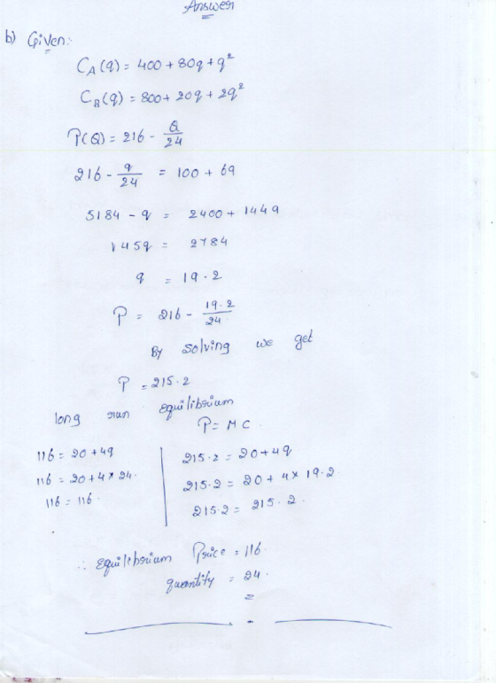 Answe Ven A (4) 40O+80949 Ta16 24 2 4 5184-9冫2400+ 144q Iq.2 944 6y Solving ee gel lons n 116: 旦 +49 116