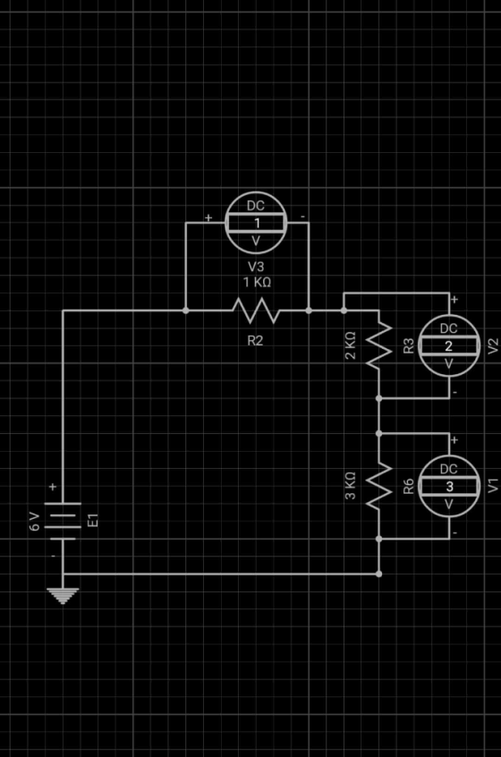 E1 3 ΚΩ 2 ΚΩ R6 R3 V1 V2