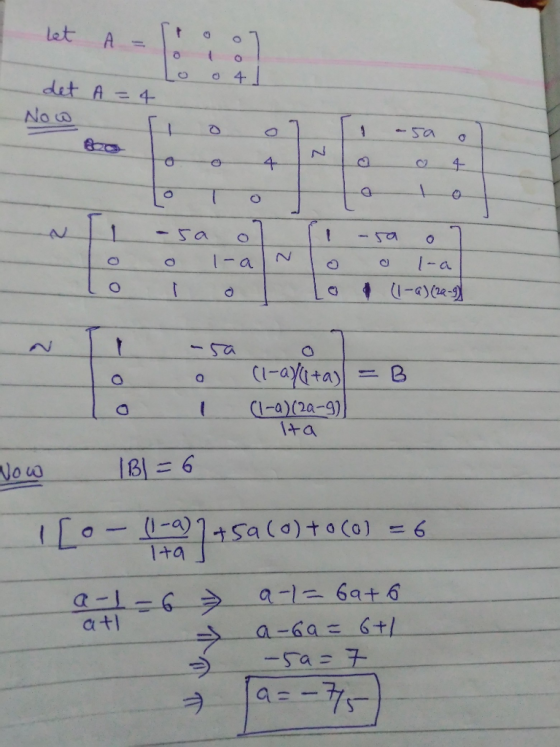 let A 0 (La)(20-9) i+a (a)-t a (0) atl
