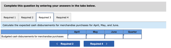 Complete this question by entering your answers in the tabs below. Required 1 Required 2 Required 3 Required 4 Calculate the