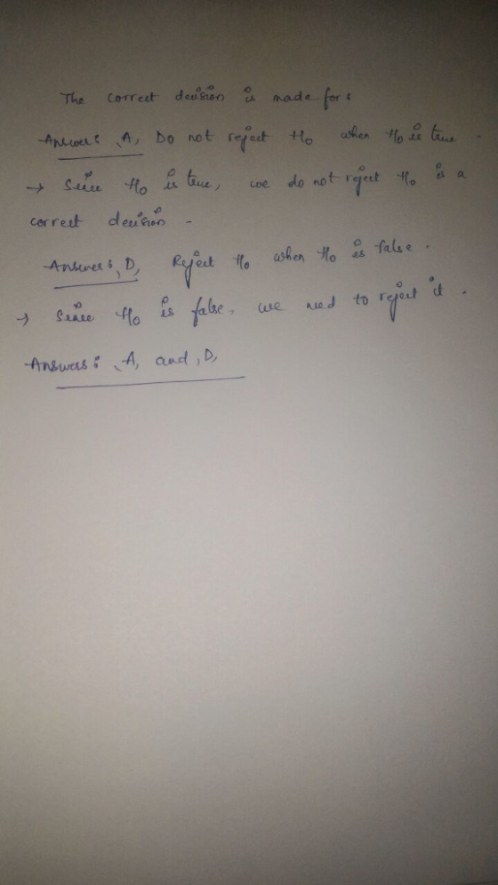 The Correct deedaan e nad e-for t cwe do not rejet o a correst deu