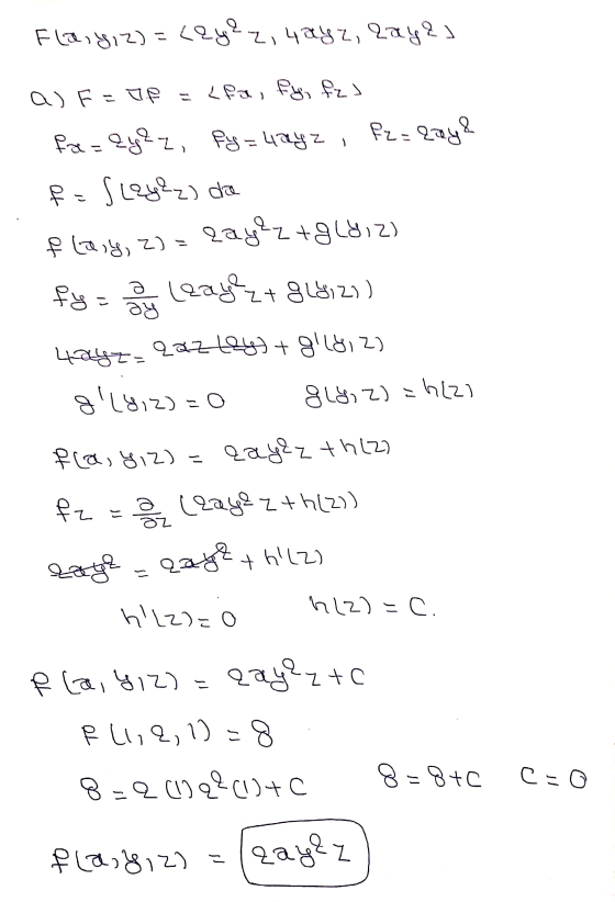 Fla, 2) = 1959, 4ast, Qa 1 2 3 п, 은 a) F = TP ={fa, fy, fzJ fa-ay?z, fy=4ayz, fz=raye sley&z) da Play, ) - Qas-48C872) #s - a