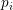 \small p_i