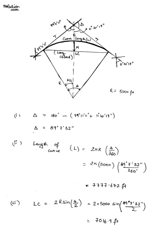 LC 2 Δ 89°132, = 360 360 ε 구구子子·642 ft 子016 .9 ft