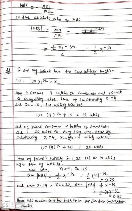 MRS .MUL MUZ or the absolute value of MRS MRSL- MUI - II MUL = £ x, 1/2 - 1 x,-12 d I and my friend have Tie. U= x ² + x2 the