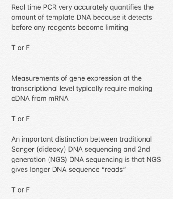 Real time PCR very accurately quantifies the amount of template DNA because it detects before any reagents become limiting To