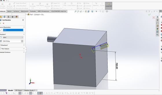 lo Extruded Hole Wizard Instant3D Swept Boss/Base Extruded Revolved Lofted Boss/Base Boss/Base Boss/Base Boundary Boss/Base e