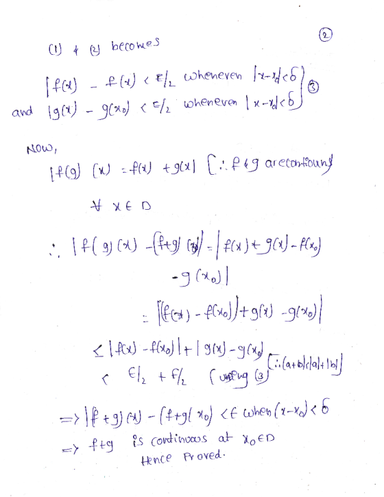 1 4 e becomes sfees - f(d) <wheneven (7-1466) and 19(x) - g(x) <%. Wheneven (x-odoje Now, if(g) (x) = f(x) +90x] [:$¢g areccn