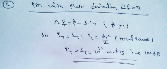 (C) Pon with Pile deviation of all so Af=ß=3114 (87) Profo=(total Fowels Py = Sp= 100 watts in 100dB