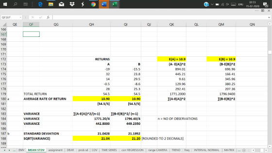 | 0 = a = 3 3 4 5 ? v 1 ENG 02:33 15-02-2020 26 QH QI Q QK QL QM QN o QF167 - X fix 2 QE QFQG 166 167 168 RETURNS -19 32 14 E