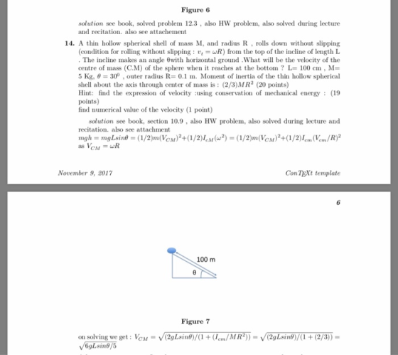 Figure 6 solution see book, solved problem 12.3, also HW problem, also solved during lecture and recitation, also see attache