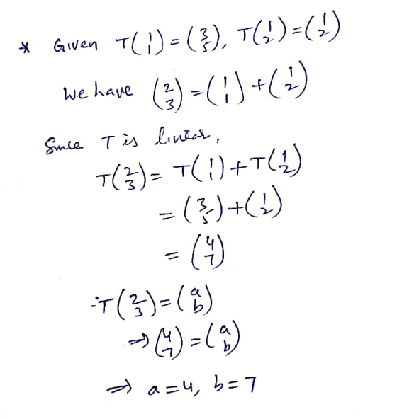 Gwan T)), T)-(4) we have ) ) Smia Ti Luior, T)T)+T) - (+) (49) > a=4, b=7
