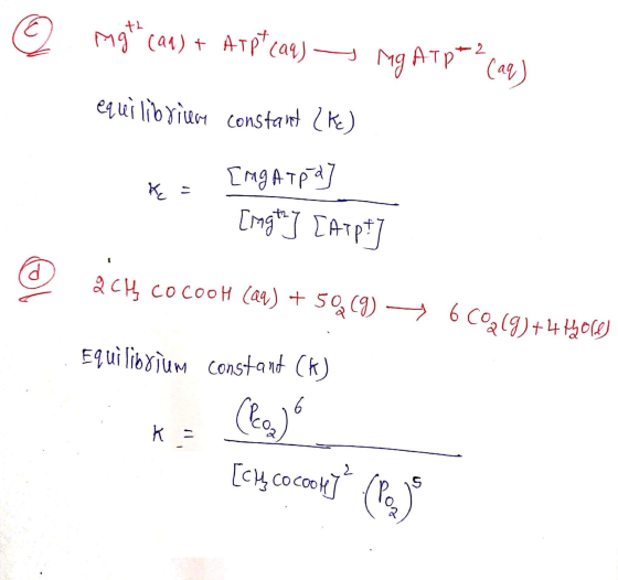 ☺ Motocas) + Arpcan) — Mg App?cary equilibrium constant (Kc) [mga tpd [ngth] [Aipt] 2CH cocool (aq) + 52 (9) — 6C02(9)+4 hole