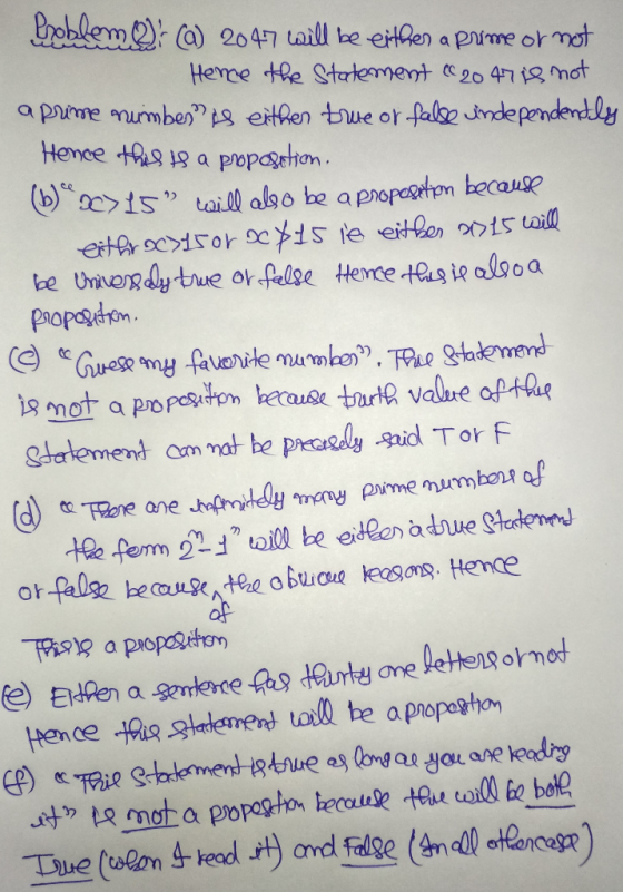 Bpoblerm) Ca) 2047 taill be etfen a prime or mot Heme the Statement 20 47 1 mot aprme mumbes ethen tue or false undependendly