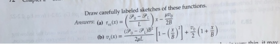 12 Lipuli on Draw carefully labeled sketches of these functions. Answers: (a) „(v) = (*7*2)=- (b) v.Cx) = (*72)P [1-(0))+ (1