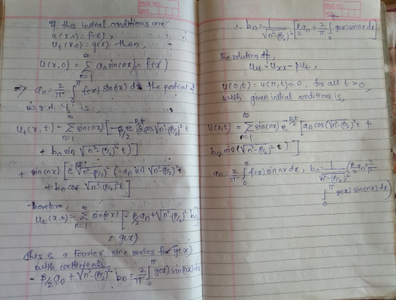 廾 ne 2. given İntial (onditteng is asth 2 ヰ re / cusier sine series ee toeticienb