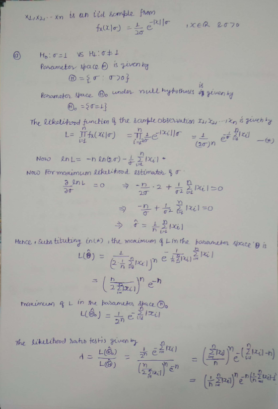 18 う?even @.泛に↓} 一迁) (2ơjn Now for maournurn likelihood. estimat 2-9 σ. 20 ヲ-nt 2 The likultheed dahb leshis given p lti ) L@.) し(9) d