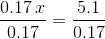 0.17 0.17 5.1 0.17