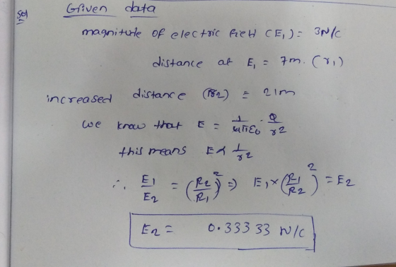 Gfiven clistance at E, m. , incseaSed distance (B) 2 En 333 33 I