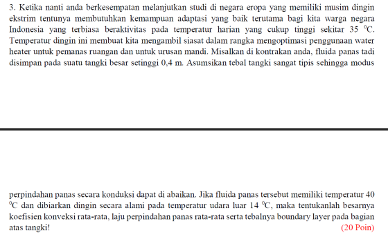 3. Ketika nanti anda berkesempatan melanjutkan studi di negara eropa yang memiliki musim dingin ekstrim tentunya membutuhkan