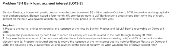 Problem 13 1 Bank Loan Accrued Interest L013 2 Blanton Plastics A problem-13-1-bank-loan-accrued-interest-l013-2-blanton-plastics-a