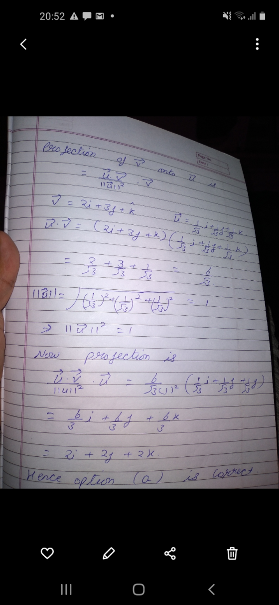 20:52 4 ال : } ۰۰۰ Pro section (. onta 11112 = 21 +32 tk را = را برد و ( ه ة +3) 3 * () رحلاق - )) { { Now profection is ۱۱ /