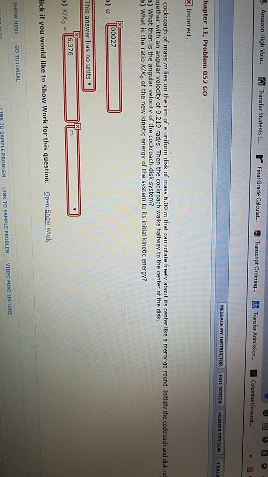 a Amazon High Volu... Transfer Students .. Final Grade Calculat... Transcript Ordering... Transfer Admissio... Columbia Unive