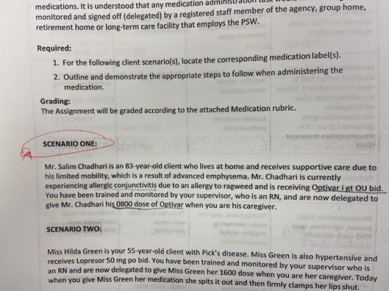 medications. It is understood that any medication administi LIVIT LUR MURIT monitored and signed off (delegated) by a registe