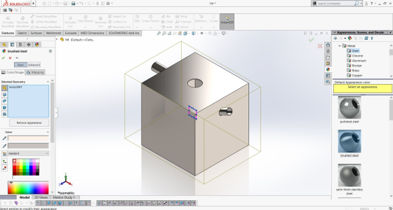 BS SOLIDWORKS 1M* > Search Commands 8 ? Referenc... Curves Instant3D Swept Boss/Base 16 Swept Cut Rib Bo Wrap 00 Extruded Rev