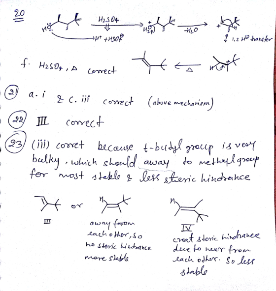 20 -H2O 9) a. i 2 C. .., Come ct (above mechan, bulky, wich should away mostづ hce ates more sab slabl