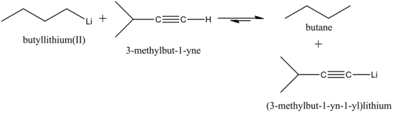 Li +
czo-
H
o
MS
butane
butyllithium(II)
3-methylbut-1-yne
c
=c
=Li
(3-methylbut-1-yn-1-yl)lithium
