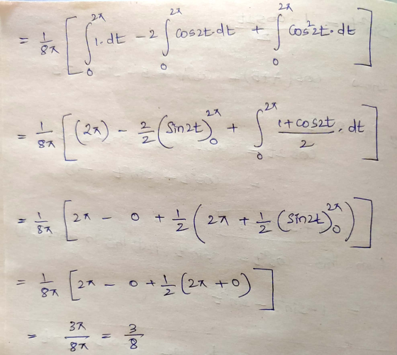 ... 20 -2 cosat.dt - 2 t e I Coszt.dt Tiedt no C 2 fit - 2 froszedt tot de = {(10) - 2 (maks + Samost, a [- * *+(2+ + Crass)]