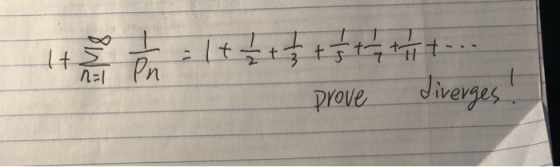 prove diverges