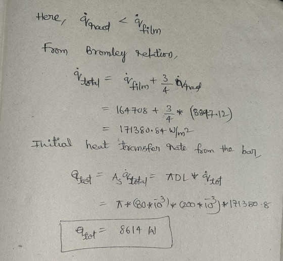 Here, argnard film from Bromley rektion, ar film + ar total 3 4 ad - 164708 + 3 * (8297-12) 171380.84 W/m2 Initial heat trans