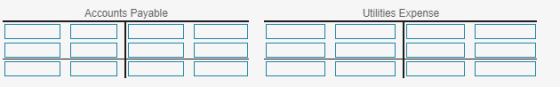 Accounts Payable Utilities Expense