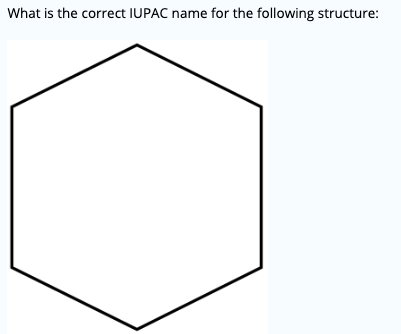 What is the correct IUPAC name for the following structure: