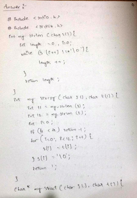 Answer o tit length teghi return let return