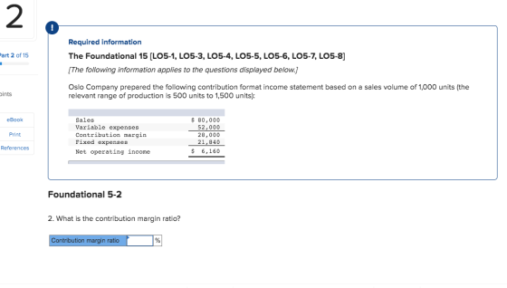 Part 2 of 15 Required information The Foundational 15 [LO5-1, LO5-3, LO5-4, LO5-5, LO5-6, LO5-7, LO5-8] The following informa
