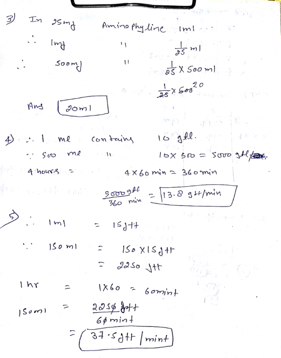 Aminhy line tml r) So a m Ans om U me 4 houss F 4 X 60 min 360 min o ml So ) 6H minJ
