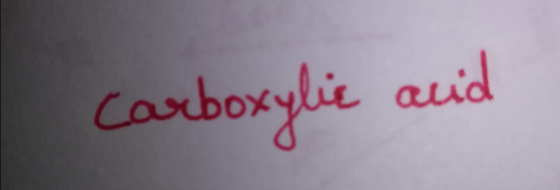 Carboxylic and