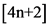 [4n+2]

