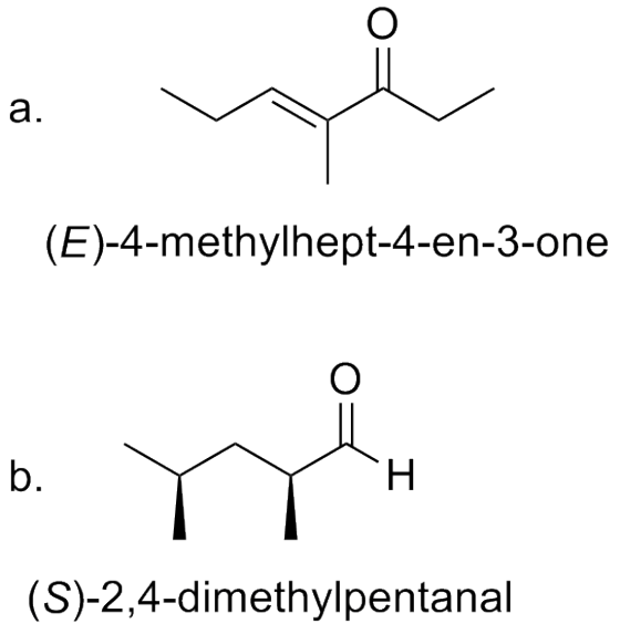 (E)-4-methylhept-4-en-3-one Trim (S)-2,4-dimethylpentanal