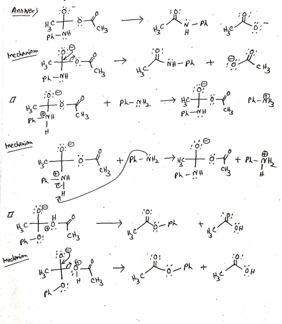 ma her Polygon + Shop PA-NH 0 0:0 Het ont Ph-NH2 → H ot Phot 1. PhNH CH3 | #NH CH Bu noriu CM3 / Ph-NH 3 Mechanism :09. me be