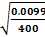 0.0099 1400