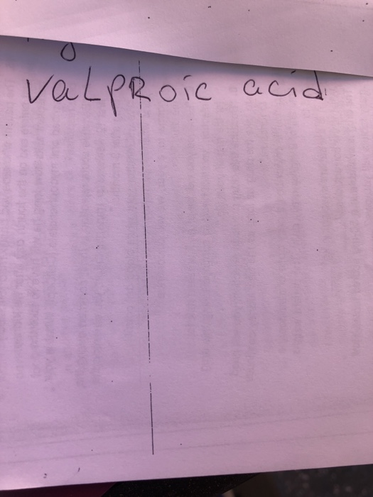 Valproic acid