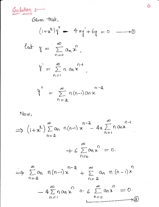 olution Gave that no O UW n- a n- a an η (n-1)X.