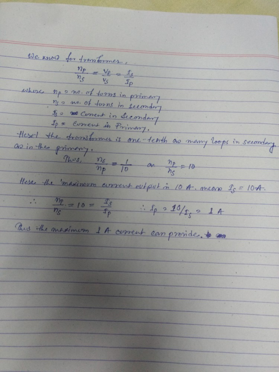 nsa ma, ot turns in wonder te Cement in Second · mer is ane-tenth ao many Loops in Second Oe in -the 76 nus -fke ovvul vurm 1 A current ean prem dee @n