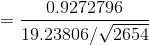 0.9272796 19.23806/2654