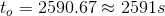 t, 2590.67~ 2591s
